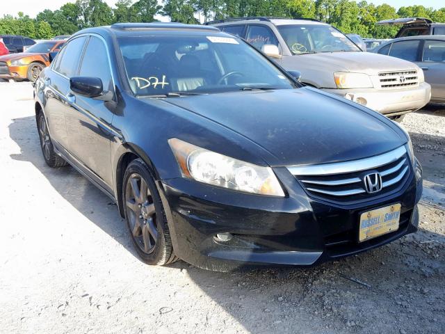 1HGCP3F87CA015389 - 2012 HONDA ACCORD EXL BLACK photo 1