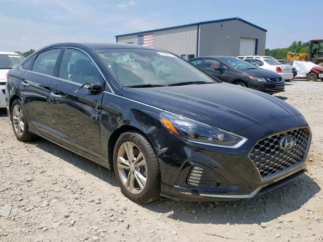 5NPE34AF5JH720258 - 2018 HYUNDAI SONATA SPO BLACK photo 1