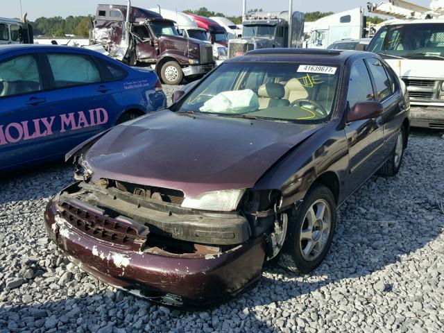 1N4DL01D9XC225008 - 1999 NISSAN ALTIMA XE BURGUNDY photo 2