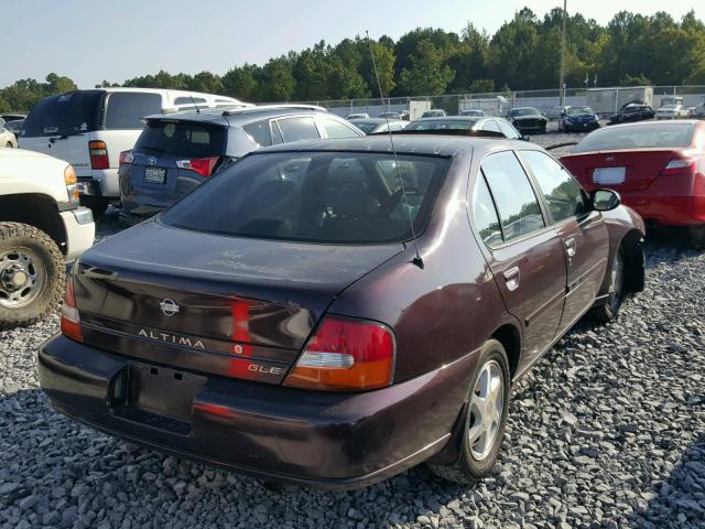 1N4DL01D9XC225008 - 1999 NISSAN ALTIMA XE BURGUNDY photo 4