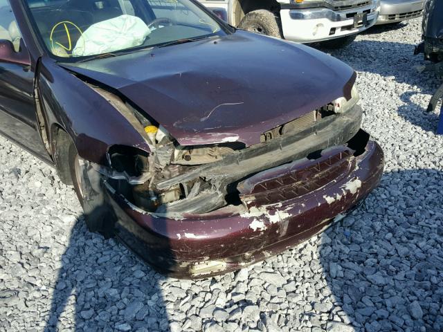 1N4DL01D9XC225008 - 1999 NISSAN ALTIMA XE BURGUNDY photo 9