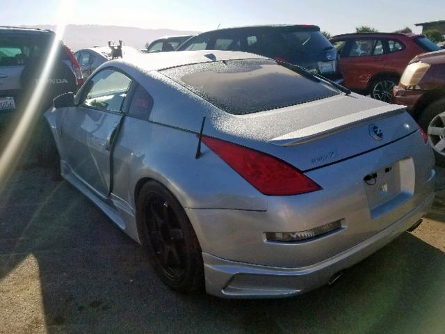 JN1AZ34E36M353368 - 2006 NISSAN 350Z COUPE SILVER photo 3