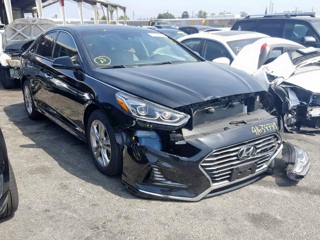 5NPE34AF1JH693057 - 2018 HYUNDAI SONATA SPO BLACK photo 1