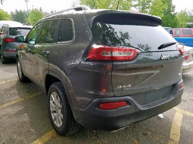 1C4PJMCS4GW210219 - 2016 JEEP CHEROKEE L CHARCOAL photo 3