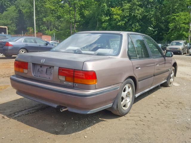 1HGCB7652PA136168 - 1993 HONDA ACCORD LX BROWN photo 4