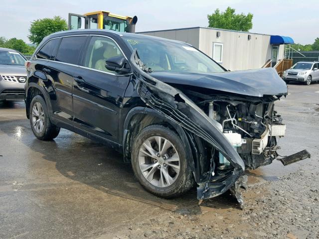 5TDJKRFH7FS135627 - 2015 TOYOTA HIGHLANDER BLACK photo 1