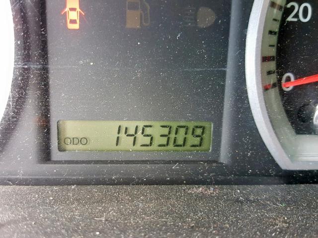 KL1TD56617B184896 - 2007 CHEVROLET AVEO BASE წითელი ფოტო 8