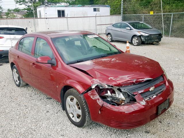 1G1AL58F087200308 - 2008 CHEVROLET COBALT LT MAROON photo 1