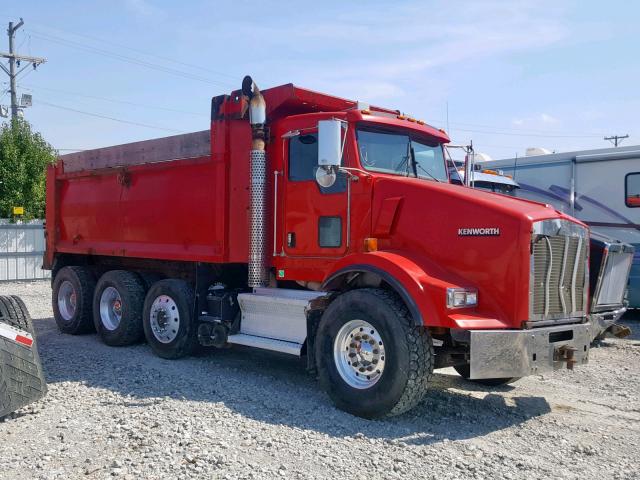 1NKDLU0X68J213388 - 2008 KENWORTH CONSTRUCTI RED photo 9