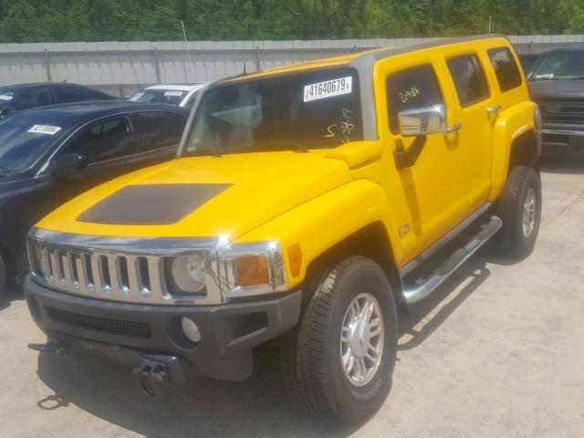 5GTDN136268272741 - 2006 HUMMER H3 SILVER photo 2