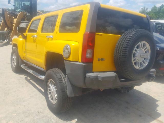 5GTDN136268272741 - 2006 HUMMER H3 SILVER photo 3