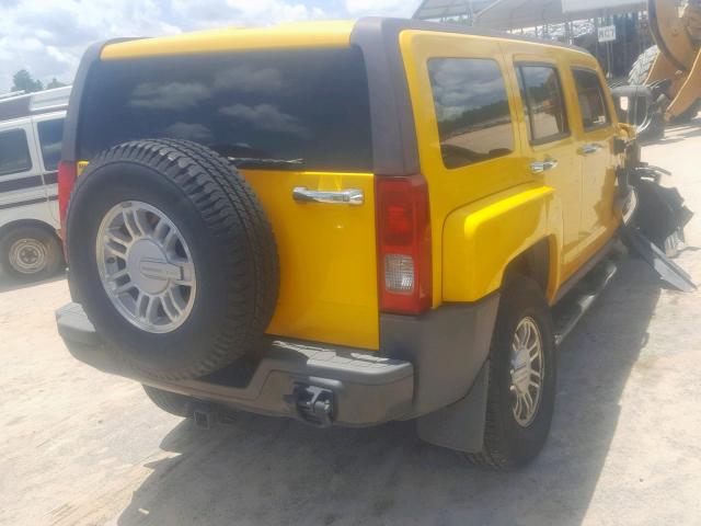 5GTDN136268272741 - 2006 HUMMER H3 SILVER photo 4