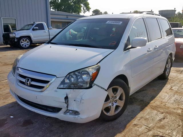 5FNRL38817B005844 - 2007 HONDA ODYSSEY TO WHITE photo 2