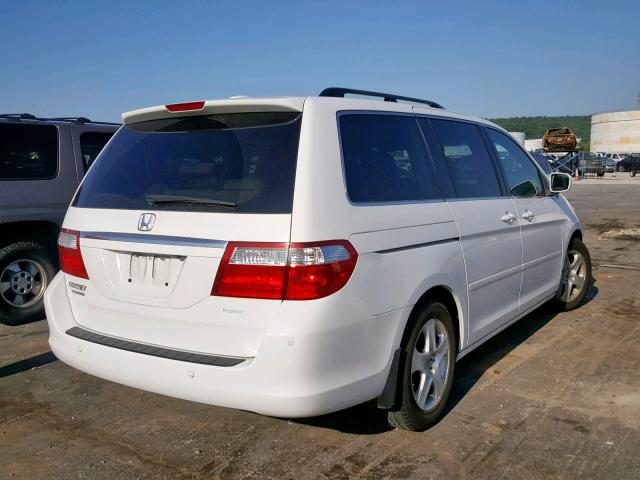 5FNRL38817B005844 - 2007 HONDA ODYSSEY TO WHITE photo 4