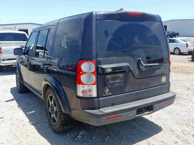 SALAK2D49BA577056 - 2011 LAND ROVER LR4 HSE LU BLACK photo 3