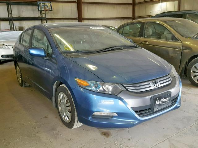 JHMZE2H58AS013653 - 2010 HONDA INSIGHT LX BLUE photo 1