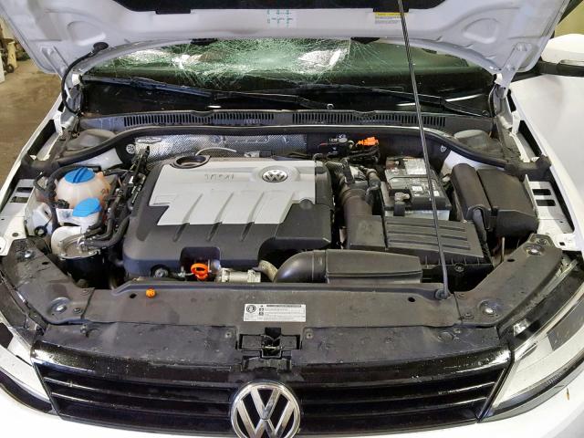 3VWLL7AJ9CM341044 - 2012 VOLKSWAGEN JETTA TDI WHITE photo 7