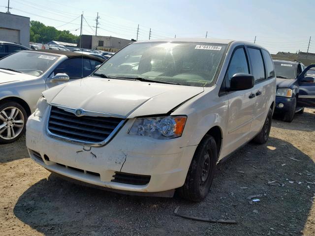 2A8HR44H88R618595 - 2008 CHRYSLER TOWN & COU WHITE photo 2