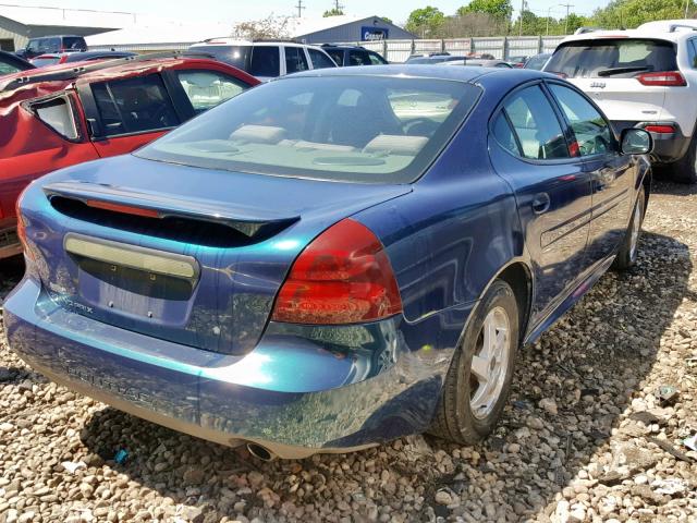 2G2WP522451267692 - 2005 PONTIAC GRAND PRIX BLUE photo 4
