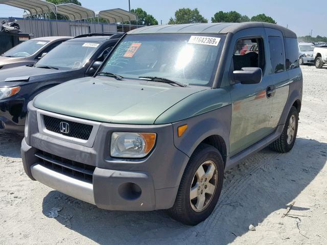 5J6YH18685L005800 - 2005 HONDA ELEMENT EX GREEN photo 2