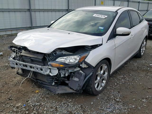 1FADP3J29EL439935 - 2014 FORD FOCUS TITA WHITE photo 2