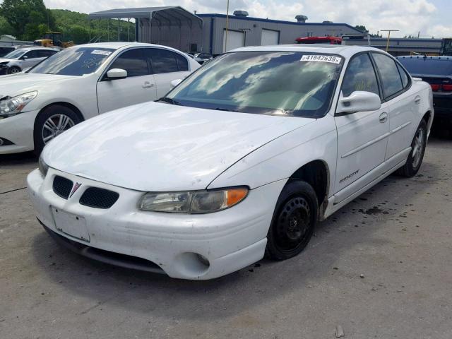 1G2WP52K6YF295457 - 2000 PONTIAC GRAND PRIX WHITE photo 2