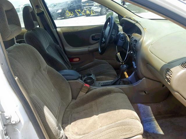 1G2WP52K6YF295457 - 2000 PONTIAC GRAND PRIX WHITE photo 5