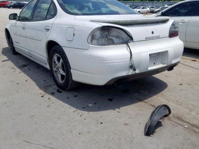 1G2WP52K6YF295457 - 2000 PONTIAC GRAND PRIX WHITE photo 9