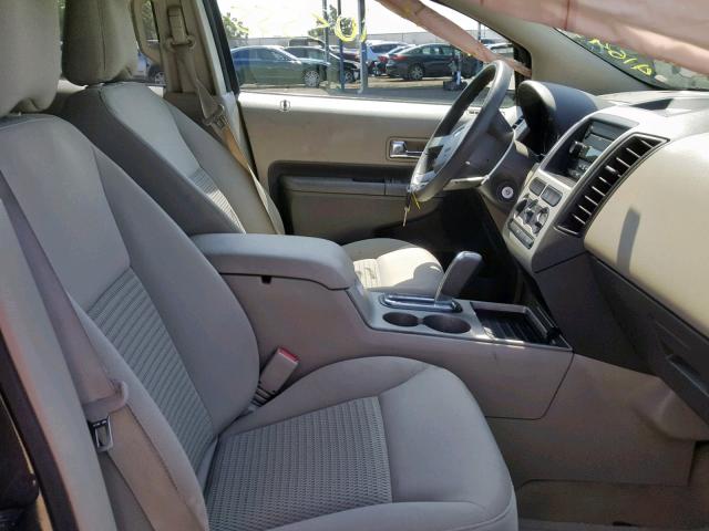 2FMDK36C97BB56671 - 2007 FORD EDGE SE GRAY photo 5