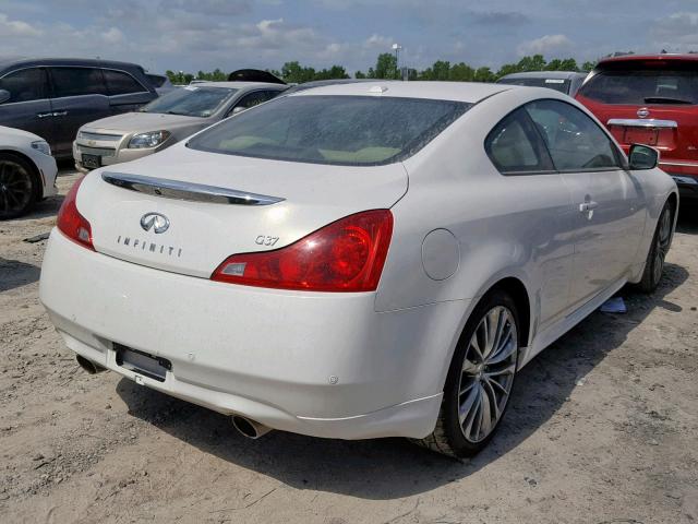 JN1CV6EK5CM420784 - 2012 INFINITI G37 BASE WHITE photo 4