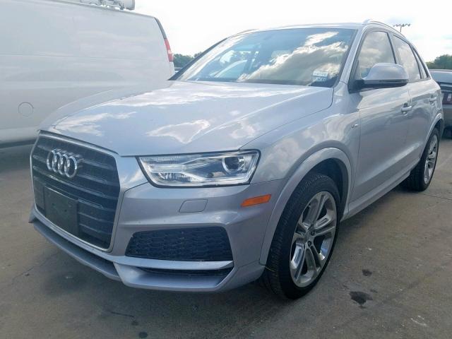 WA1BCCFS0JR032061 - 2018 AUDI Q3 PREMIUM GRAY photo 2