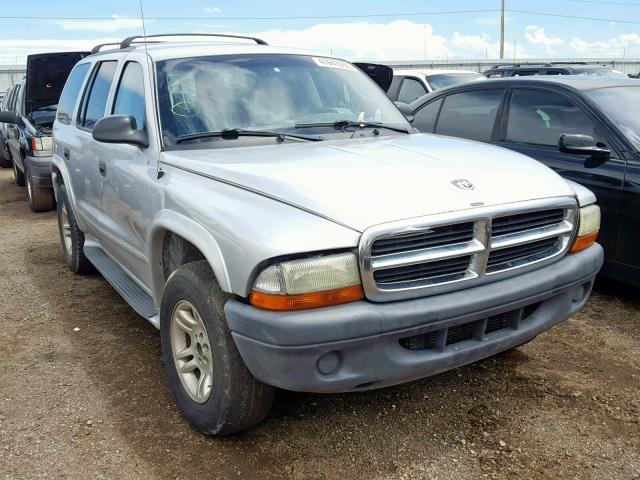 1D4HS48N33F525353 - 2003 DODGE DURANGO SL SILVER photo 1