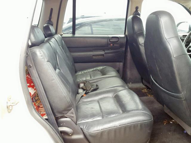 1D4HS48N33F525353 - 2003 DODGE DURANGO SL SILVER photo 6