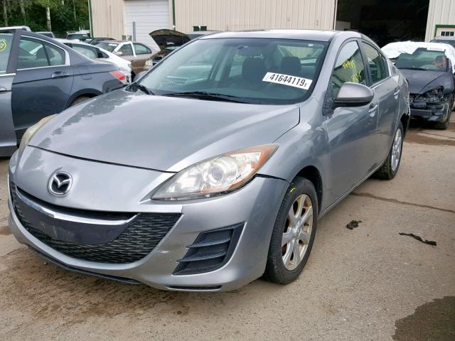 JM1BL1SF0A1124868 - 2010 MAZDA 3 I GRAY photo 2