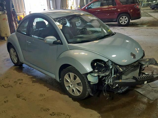 3VWPW31C09M515160 - 2009 VOLKSWAGEN NEW BEETLE ნაცრისფერი ფოტო 1