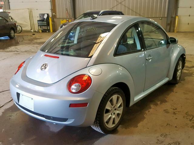 3VWPW31C09M515160 - 2009 VOLKSWAGEN NEW BEETLE ნაცრისფერი ფოტო 4