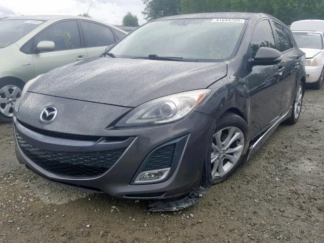 JM1BL1H58A1190034 - 2010 MAZDA 3 S GRAY photo 2