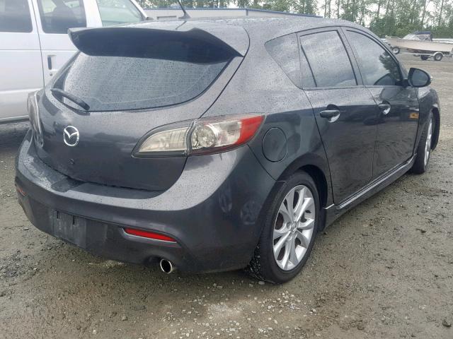 JM1BL1H58A1190034 - 2010 MAZDA 3 S GRAY photo 4