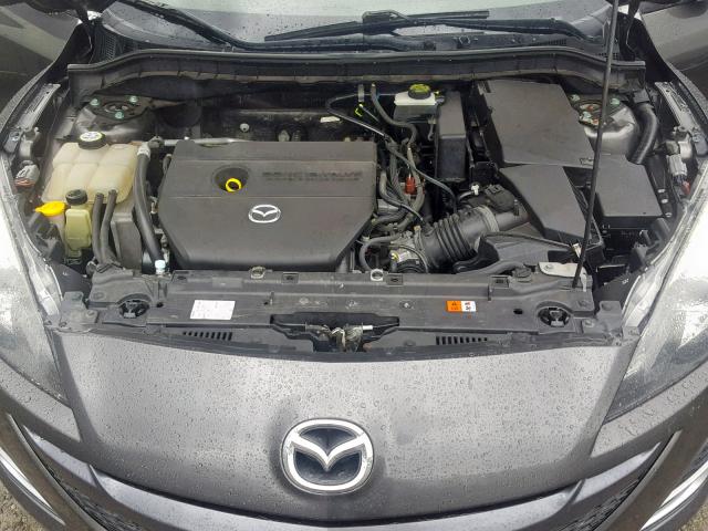 JM1BL1H58A1190034 - 2010 MAZDA 3 S GRAY photo 7