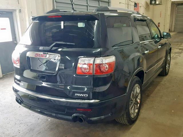 1GKKVTED2BJ344003 - 2011 GMC ACADIA DEN BLACK photo 4