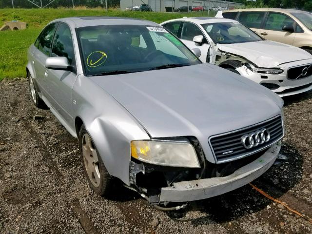 WAUZL54B11N134170 - 2001 AUDI A6 4.2 QUA SILVER photo 1