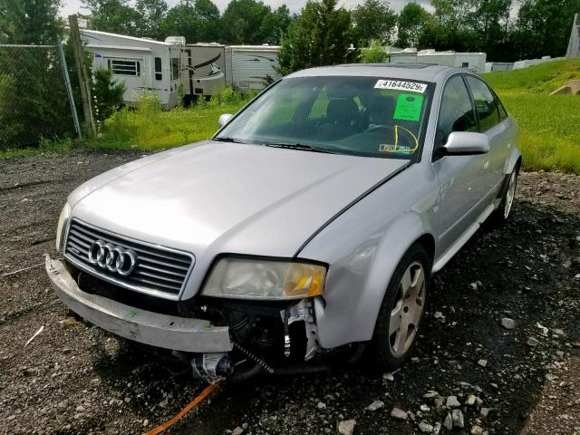 WAUZL54B11N134170 - 2001 AUDI A6 4.2 QUA SILVER photo 2