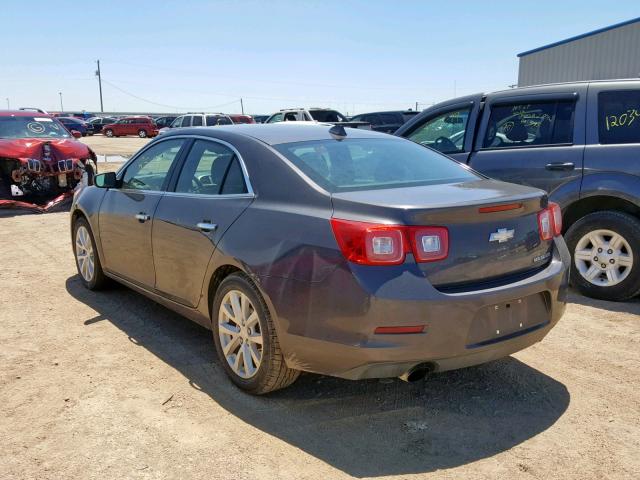 1G11H5SA0DF280241 - 2013 CHEVROLET MALIBU LTZ 灰色 照片 3
