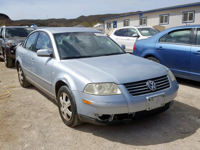 WVWMD63B03P448577 - 2003 VOLKSWAGEN PASSAT GL BLUE photo 1