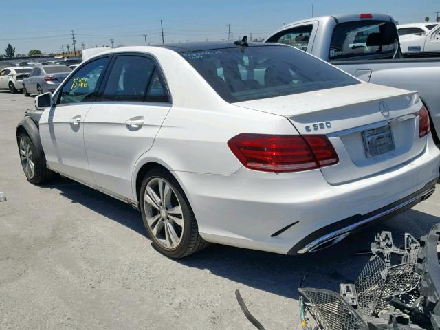 WDDHF5KBXEA972127 - 2014 MERCEDES-BENZ E 350 WHITE photo 3