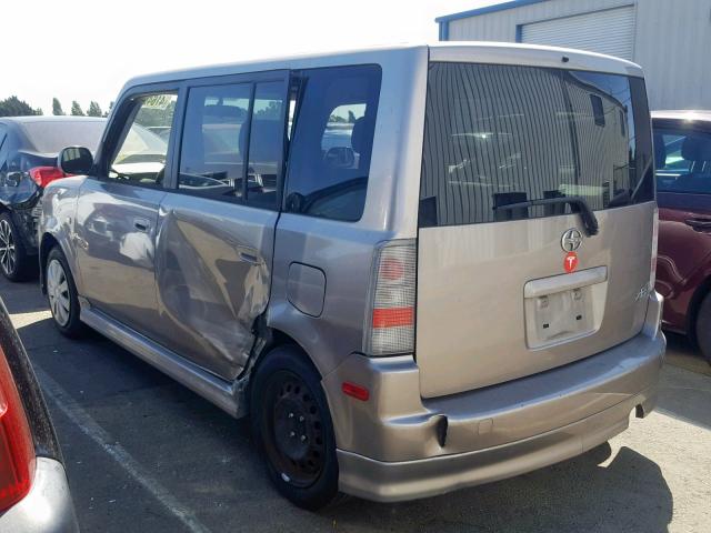 JTLKT334250192355 - 2005 TOYOTA SCION XB 灰色 照片 3