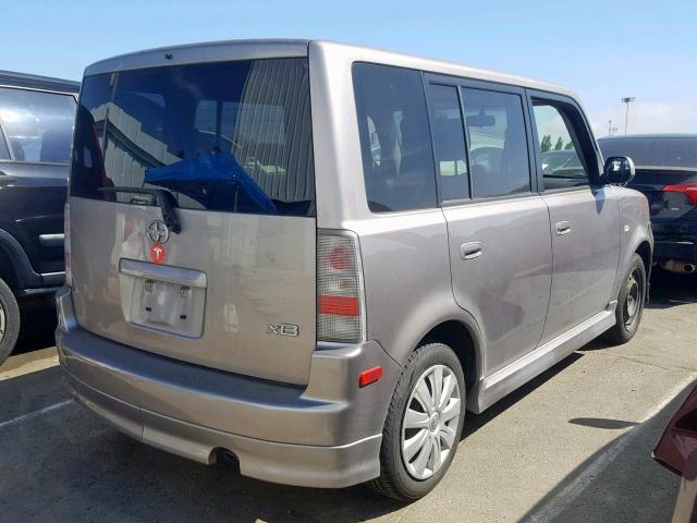 JTLKT334250192355 - 2005 TOYOTA SCION XB 灰色 照片 4