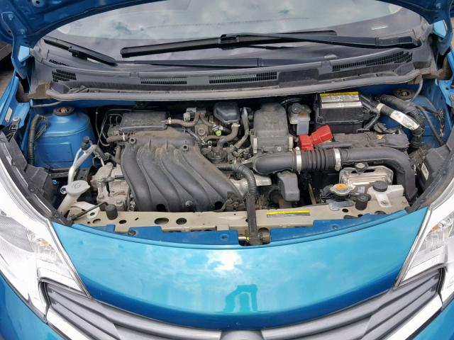 3N1CE2CP0EL406392 - 2014 NISSAN VERSA NOTE BLUE photo 7