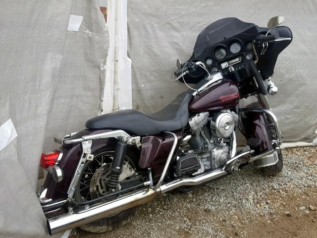 1HD1DDV155Y619668 - 2005 HARLEY-DAVIDSON FLHT PURPLE photo 4