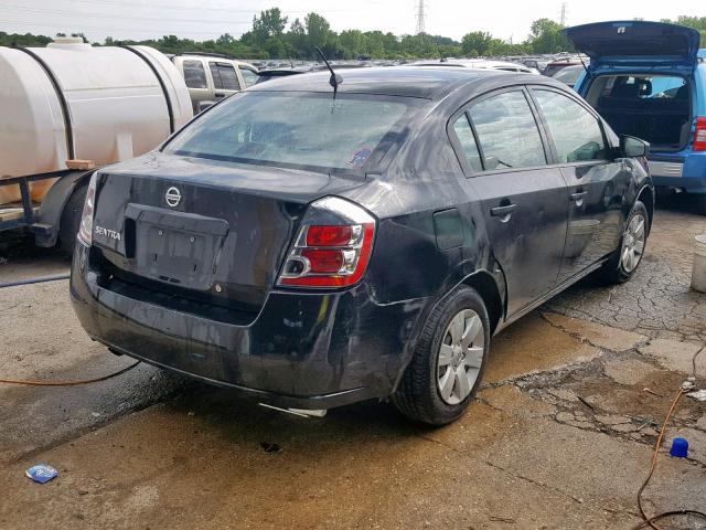 3N1AB61E48L710712 - 2008 NISSAN SENTRA 2.0 BLACK photo 4